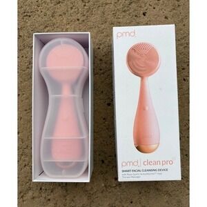 PMD Clean Pro RQ Smart Facial Cleansing Device Rose Quartz Pink ActiveWarmth